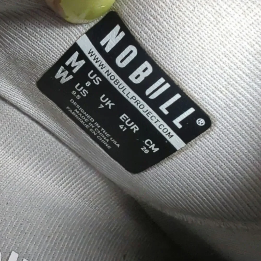 NOBULL Trainers Crossfit Sneakers Light Gray Womens Size 9.5